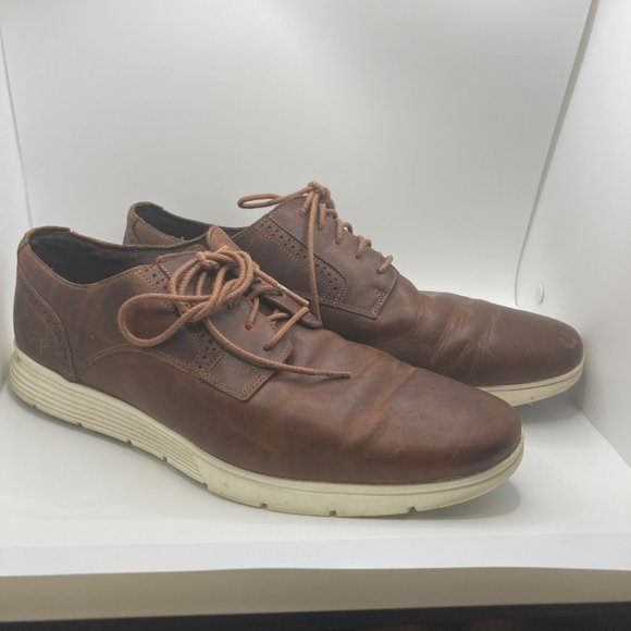 Timberland Franklin sensorflex comfort shoe brown oxford lace up sneaker 13 main image 5